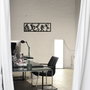 Wallity Musicians Escultura de Pared de Metal Negra